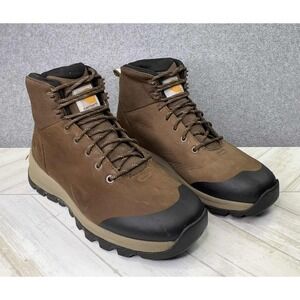 Carhartt Work Outdoor Boots Hiker Men's 9 Waterproof Brown Lace Up FH5020‎